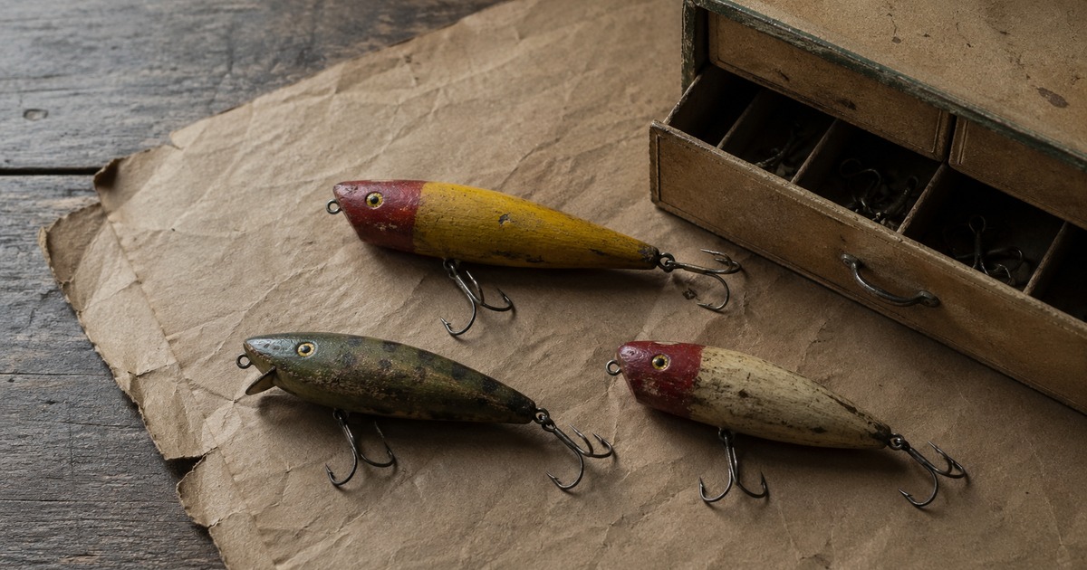 Antique Fishing Lure Identification Guide