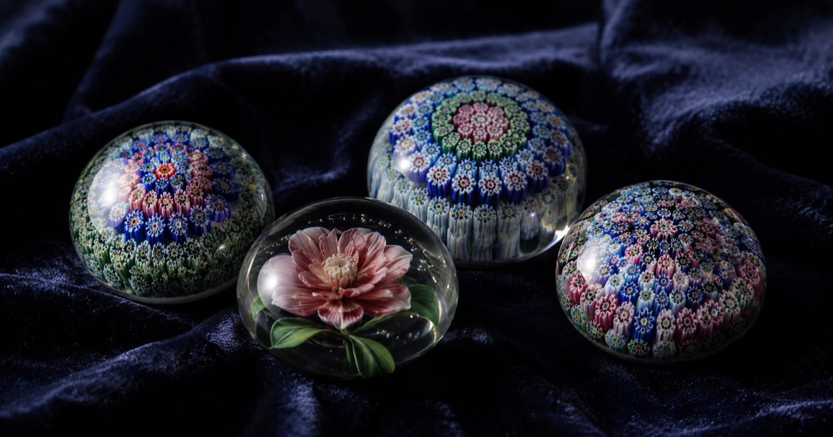 Antique Glass Paperweight Identification hero image