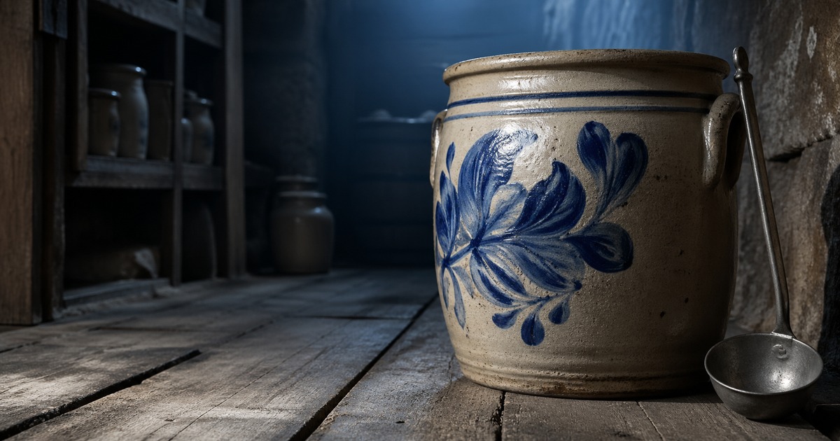Antique Stoneware Crock Identification Marks hero image