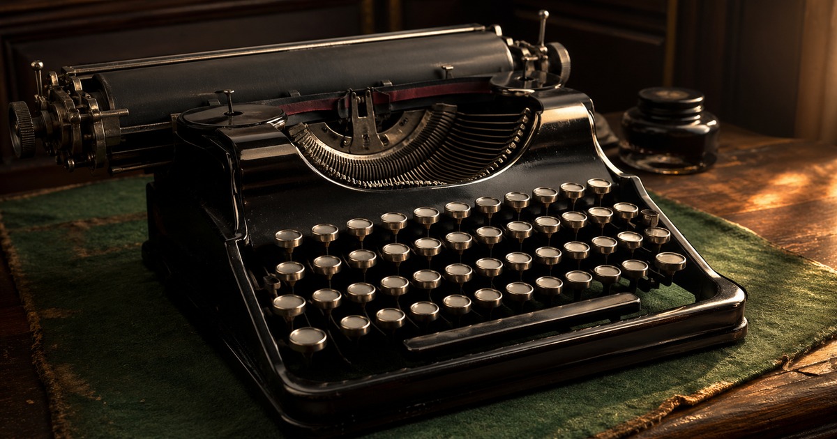 How to Identify Antique Typewriters hero image