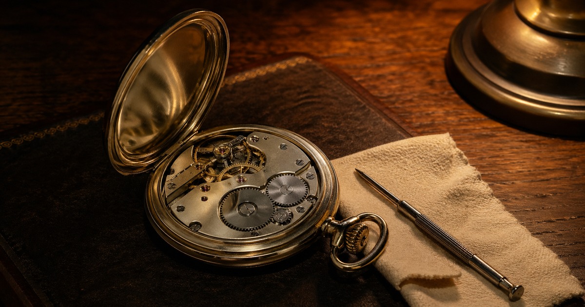 How to Identify a Pocket Watch by Serial Number hero image