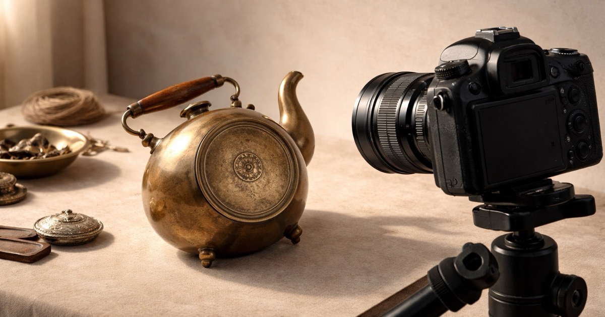 How to Photograph Makers Marks for Identification