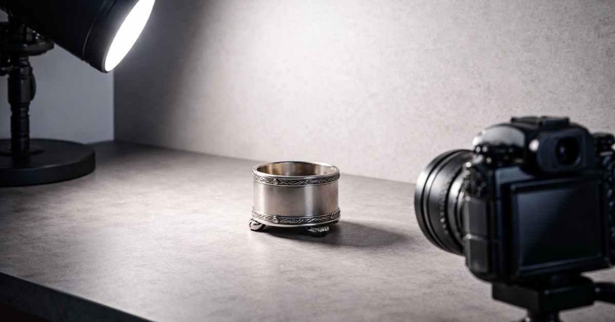 How to Photograph Silver Hallmarks hero image