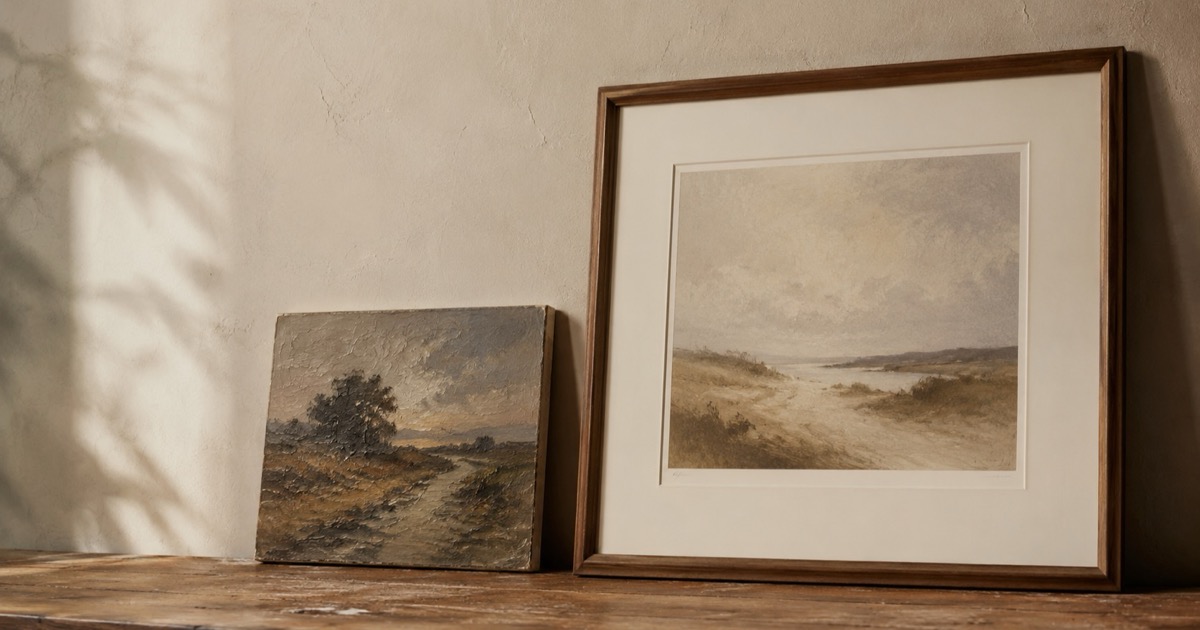 How to Tell If a Painting Is a Print