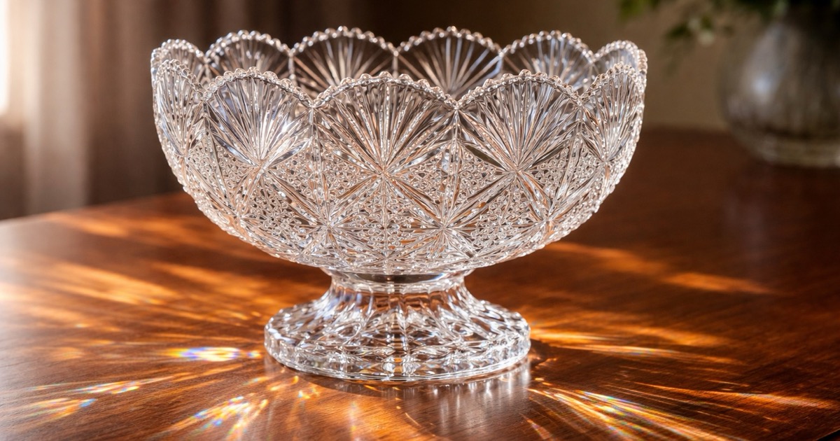 How to Tell If Cut Glass Is Antique and Not Pressed Glass