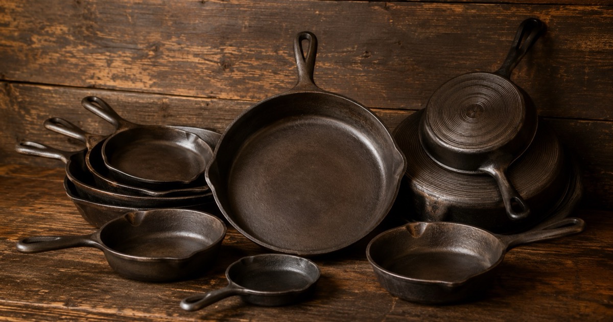 How to Identify Unmarked Cast Iron Cookware hero image